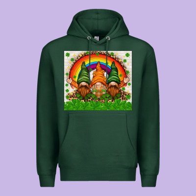 St. Patrick's Day Gnomies Tumbler Premium Hoodie Designed By Howdyjamesfarm
