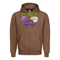 Chestnut mardi gras dude Zipper Hoodie - CowGirlArtShop