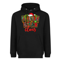 Black christmas jelly bean claus Heavyweight Hoodie - FaDigitalArtStudio