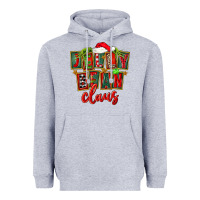 Heather Grey christmas jelly bean claus Heavyweight Hoodie - FaDigitalArtStudio