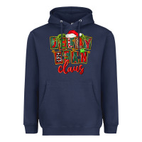 Navy christmas jelly bean claus Heavyweight Hoodie - FaDigitalArtStudio