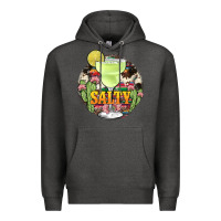 Charcoal Heather salty Premium Hoodie - JahusDesignShop