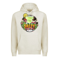 Oatmeal Heather salty Premium Hoodie - JahusDesignShop