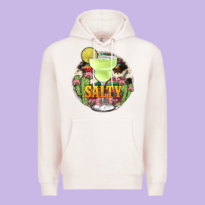 Salty Premium Hoodie Designed By Jahusdesignshop