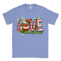 Colony Blue love christmas deer Classic Tee - MaliasSmallBusiness