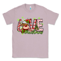 Lilac love christmas deer Classic Tee - MaliasSmallBusiness