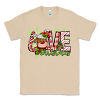 Mushroom love christmas deer Classic Tee - MaliasSmallBusiness