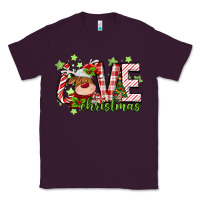 Plum love christmas deer Classic Tee - MaliasSmallBusiness