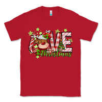 Red love christmas deer Classic Tee - MaliasSmallBusiness