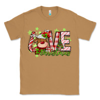 Toasted Coconut love christmas deer Classic Tee - MaliasSmallBusiness