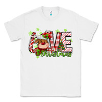 White love christmas deer Classic Tee - MaliasSmallBusiness