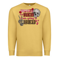 Antique Gold Valentine's Day roses are red i am going to bed Premium Sweatshirt - FaDigitalArtStudio