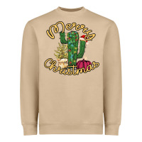 Mushroom Merry Christmas Cactus Heavyweight Sweatshirt - Bettercallsaul