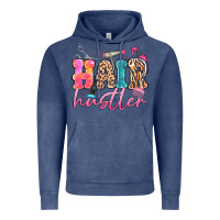 Vintage Denim hair hustler Vintage Hoodie - MaliasSmallBusiness