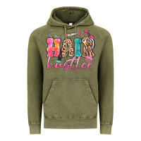 Vintage Olive hair hustler Vintage Hoodie - MaliasSmallBusiness