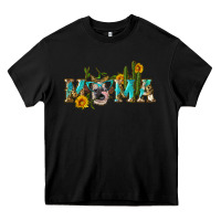 Black western mama cow Heavy Core Tee - Artiststas