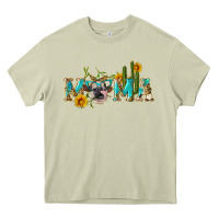 Mossy western mama cow Heavy Core Tee - Artiststas