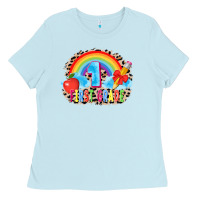 Baby Blue back to school 1 3200x2400 Ladies Tee - AdoDesignShop