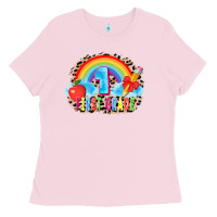Bubblegum Pink back to school 1 3200x2400 Ladies Tee - AdoDesignShop