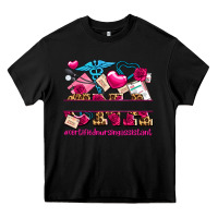 Black valentines day cna certified nursing assistant Heavy Core Tee - AdoDesignShop