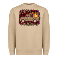 Mushroom Merry Christmas Truck Heavyweight Sweatshirt - Bettercallsaul