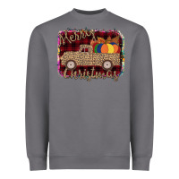 Merry Christmas Truck Heavyweight Sweatshirt | Teevron
