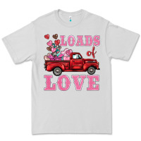 Dove Grey loads of love truck Premium Tee - BarkalooDesign