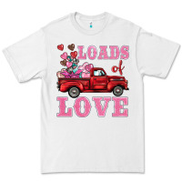 White loads of love truck Premium Tee - BarkalooDesign