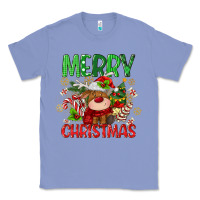 Colony Blue merry christmas deer Classic Tee - MaliasSmallBusiness