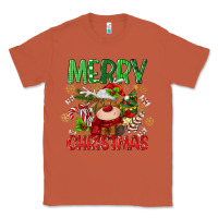 Copper merry christmas deer Classic Tee - MaliasSmallBusiness