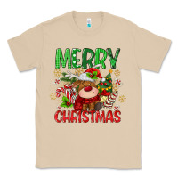 Mushroom merry christmas deer Classic Tee - MaliasSmallBusiness