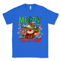 True Royal merry christmas deer Classic Tee - MaliasSmallBusiness