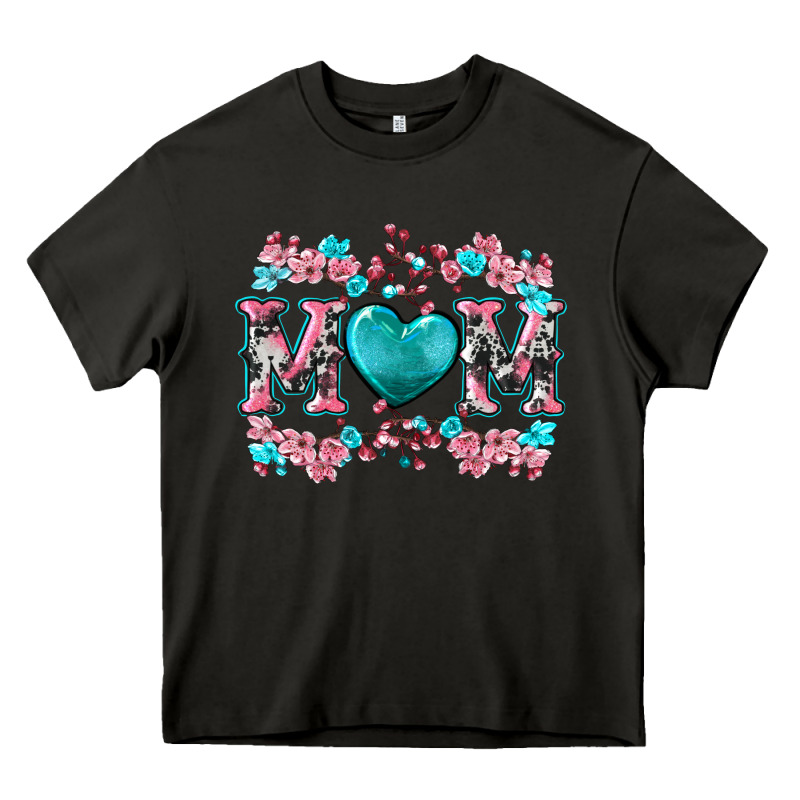 Cherry Blossoms Mom Heavy Core Tee by Artiststas | Teevron