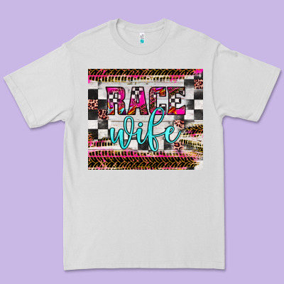 Race Wife Premium Tee Designed By Jahusdesignshop