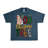 Midnight Navy oh christmas tree bbs Urban Heavy Tee - BundleAndBundleShop