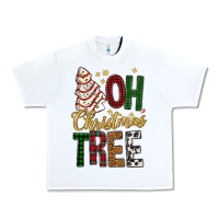 White oh christmas tree bbs Urban Heavy Tee - BundleAndBundleShop