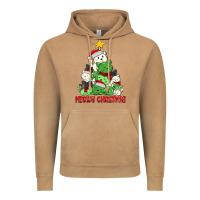 Vintage Camel meowy christmas cat tree Vintage Hoodie - MaliasSmallBusiness
