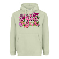 Matcha Valentine's Day only good vibes Heavyweight Hoodie - FaDigitalArtStudio