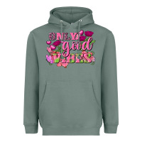 Sage Valentine's Day only good vibes Heavyweight Hoodie - FaDigitalArtStudio