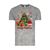 Cloud Rock merry christmas tree with gift box Vintage Tee - MaliasSmallBusiness