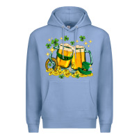 Colony Blue St. Patrick's Day beer Premium Hoodie - HowdyJamesFarm