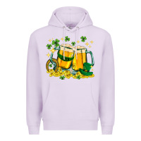 Lilac St. Patrick's Day beer Premium Hoodie - HowdyJamesFarm