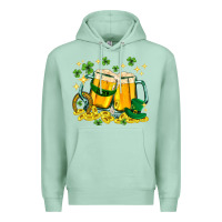 Seafoam St. Patrick's Day beer Premium Hoodie - HowdyJamesFarm