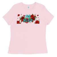 Bubblegum Pink viva mexico long live mexico Ladies Tee - Jasminsmagicworld