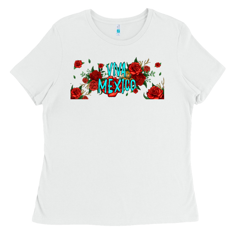 Viva Mexico Long Live Mexico Ladies Tee by Jasminsmagicworld | Teevron