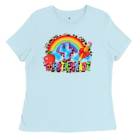 Baby Blue back to school 4 3200x2400 Ladies Tee - AdoDesignShop