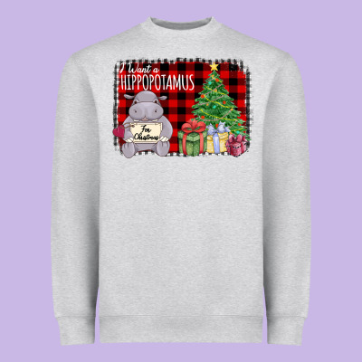 I Want A Hippopotamus Heavyweight Sweatshirt Designed By Bettercallsaul