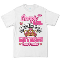 White as a scorpio girl zodiac girls Premium Tee - Jasminsmagicworld