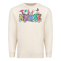 Sandshell Easter Nurse Premium Sweatshirt - OliviaCreatesArt