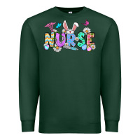 Sports Green Easter Nurse Premium Sweatshirt - OliviaCreatesArt